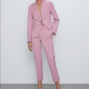 lavender pantsuit
